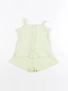 Zara - ensemble jaune - 12/18 mois