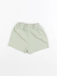 H&M - short vert - 12/18 mois