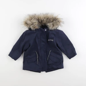 Vertbaudet - parka bleu - 2 ans