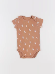 La Redoute - body orange - 9 mois