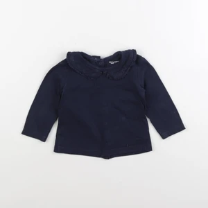 Vertbaudet - blouse bleu - 9 mois