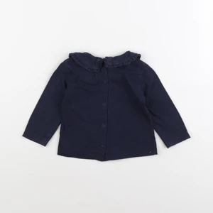 Vertbaudet - blouse bleu - 9 mois