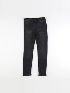 H&M - jegging gris - 6/7 ans
