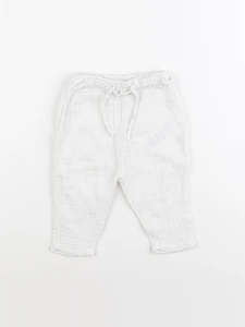 Vertbaudet - pantalon blanc - 6 mois