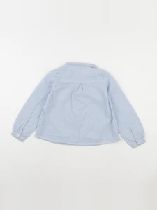 Okaidi - blouse bleu, blanc - 5 ans