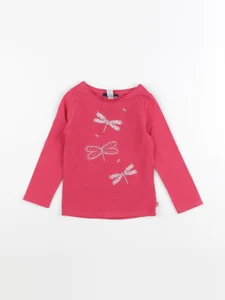 Okaidi - tee-shirt rose - 2 ans