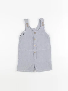 Boutchou - salopette blanc, bleu - 24 mois