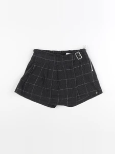 IKKS - jupe short gris, noir - 8 ans
