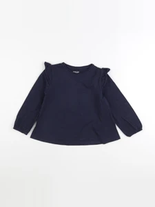 Vertbaudet - tee-shirt bleu - 5 ans