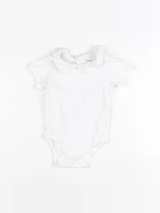 Vertbaudet - body à col blanc - 6 mois