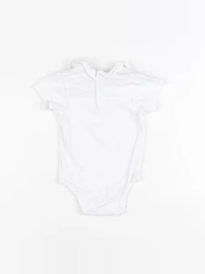 Vertbaudet - body à col blanc - 6 mois