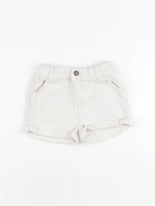 Vertbaudet - short beige - 12 mois