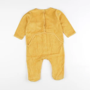 Vertbaudet - pyjama velours jaune - 12 mois
