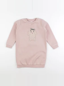 Vertbaudet - robe rose - 5 ans