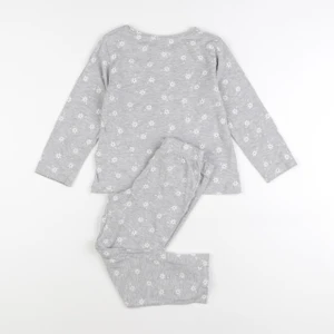 Vertbaudet - pyjama coton gris - 5 ans