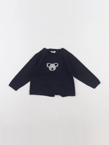 Boutchou - pull bleu - 18 mois