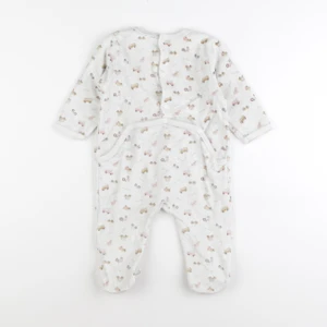 Vertbaudet - pyjama velours beige - 12 mois