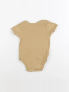 Vertbaudet - body jaune - 12 mois