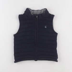 Petit Bateau - gilet bleu - 24 mois