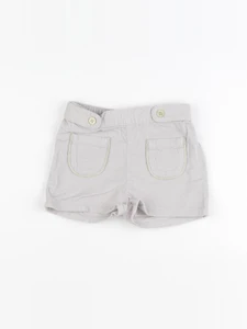 Vertbaudet - short gris, or - 24 mois