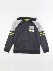 Vertbaudet - sweat gris, jaune - 12 ans