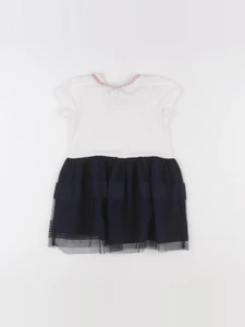 IKKS - robe blanc, bleu - 3 ans
