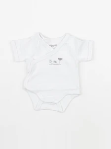 Vertbaudet - body blanc - 0 mois