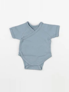 Vertbaudet - body bleu - 0 mois