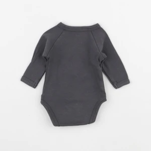 Vertbaudet - body gris - 0 mois