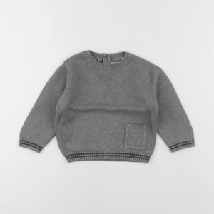 Mango - pull gris - 18/24 mois