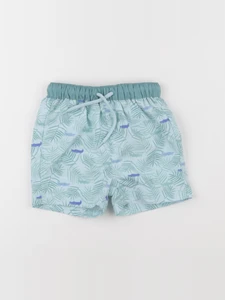 Vertbaudet - maillot de bain vert - 12 mois