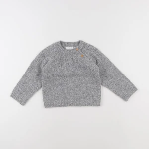 Mango - pull gris - 18/24 mois
