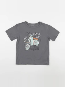 Vertbaudet - tee-shirt gris - 8 ans