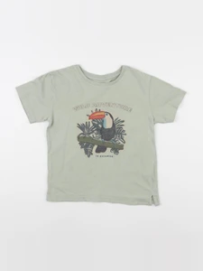 Vertbaudet - tee-shirt vert - 8 ans