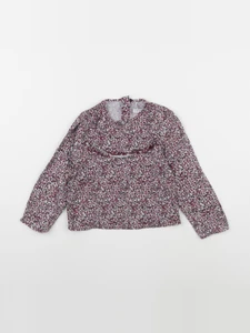 IKKS - blouse rouge, noir - 3 ans