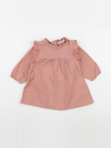 IKKS - robe rose - 6 mois