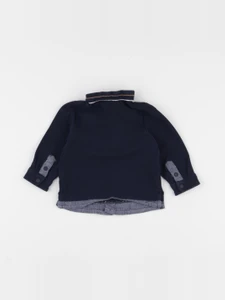 Tape à l'oeil - polo bleu - 6 mois