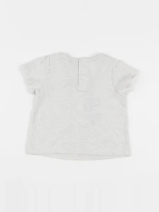 Tape à l'oeil - tee-shirt gris - 6 mois