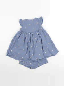 Boutchou - robe bleu - 18 mois