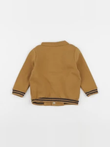 Tape à l'oeil - gilet marron - 6 mois