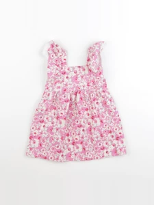 Zara - robe rose - 12/18 mois