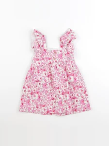 Zara - robe rose - 12/18 mois