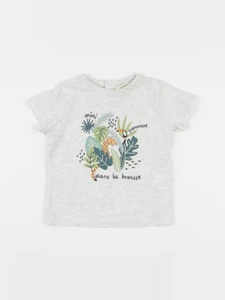 Tape à l'oeil - tee-shirt gris - 6 mois