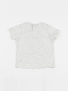 Tape à l'oeil - tee-shirt gris - 6 mois