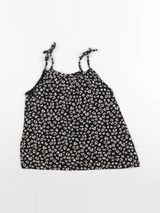 H&M - débardeur noir - 4/6 ans
