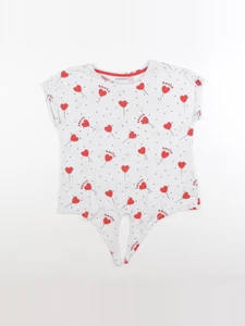 Vertbaudet - tee-shirt blanc - 10 ans