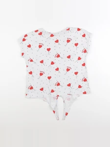 Vertbaudet - tee-shirt blanc - 10 ans
