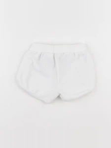 Vertbaudet - short blanc - 12/18 mois