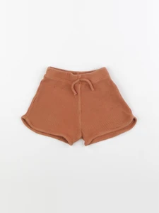 Zara - short marron - 12/18 mois