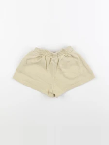 Zara - short beige - 12/18 mois